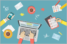 وب سایت برای اپلیکیشن موبایل